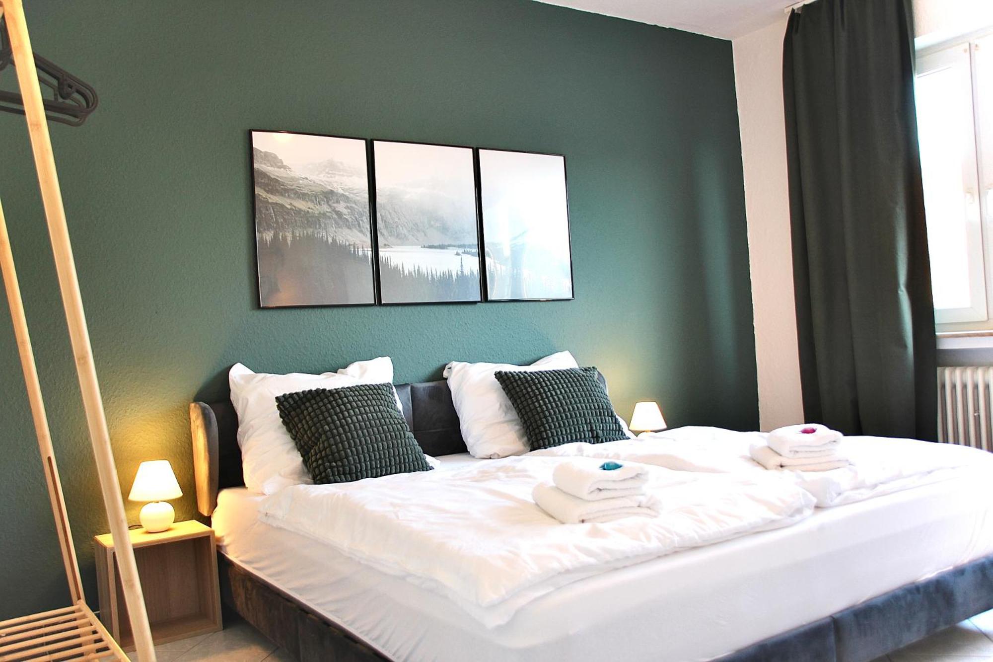 Appartement Grosse 6 Personen I Balkon I Zentral I Boxspringbett I Wifi *